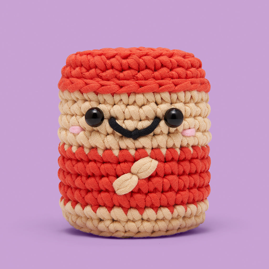 Clyde the Peanut Butter Crochet Kit - Craft More Joy