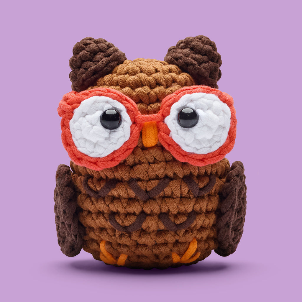 Darwin the Owl Crochet Kit - Create Cute Friends