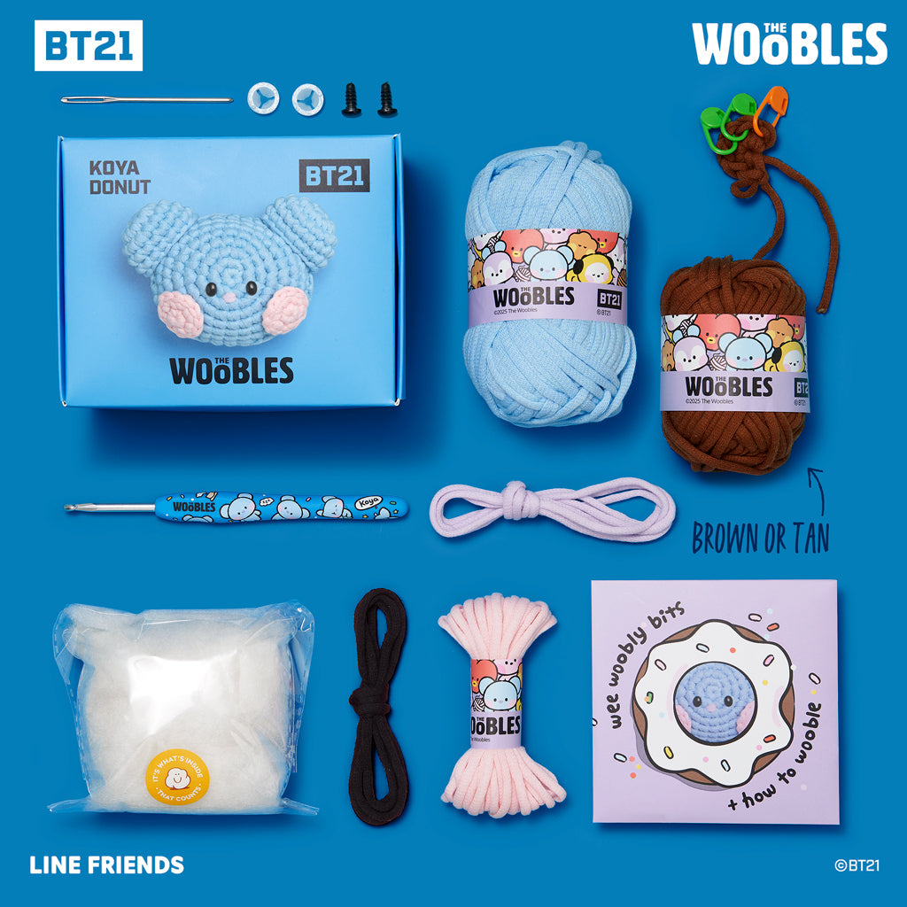 BT21 minini Donut Collector’s Box - Beginner Stitch Fun
