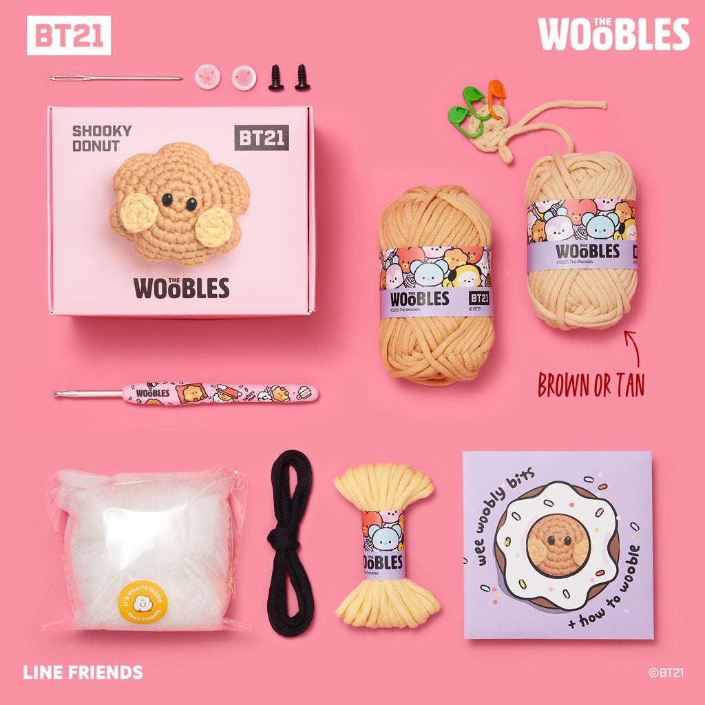 BT21 minini Donut Collector’s Box - Beginner Stitch Fun