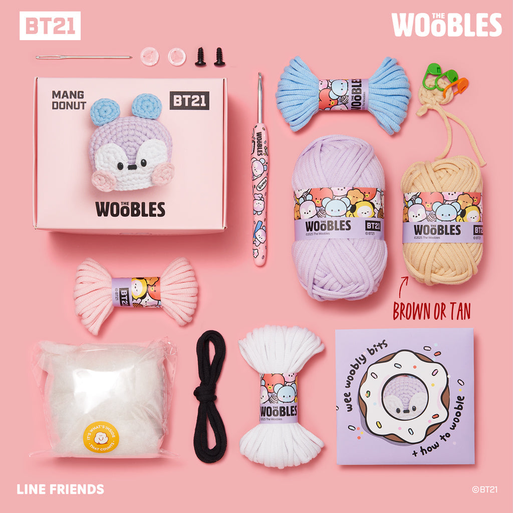 BT21 minini Donut Collector’s Box - Beginner Stitch Fun