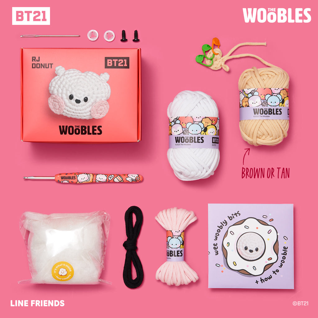 BT21 minini Donut Collector’s Box - Beginner Stitch Fun