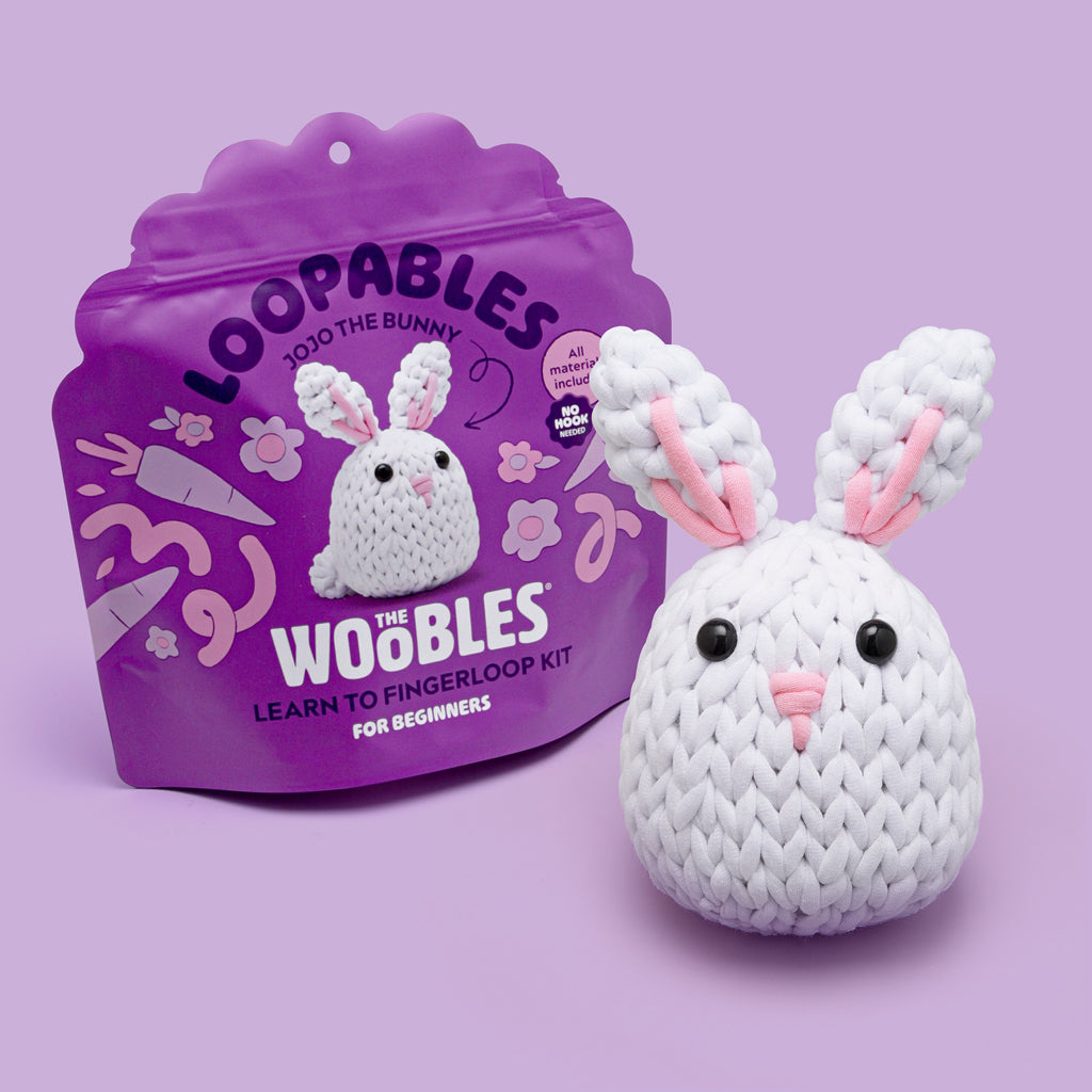 Jojo the Bunny Loopables Kit - Yarn Craft Fun