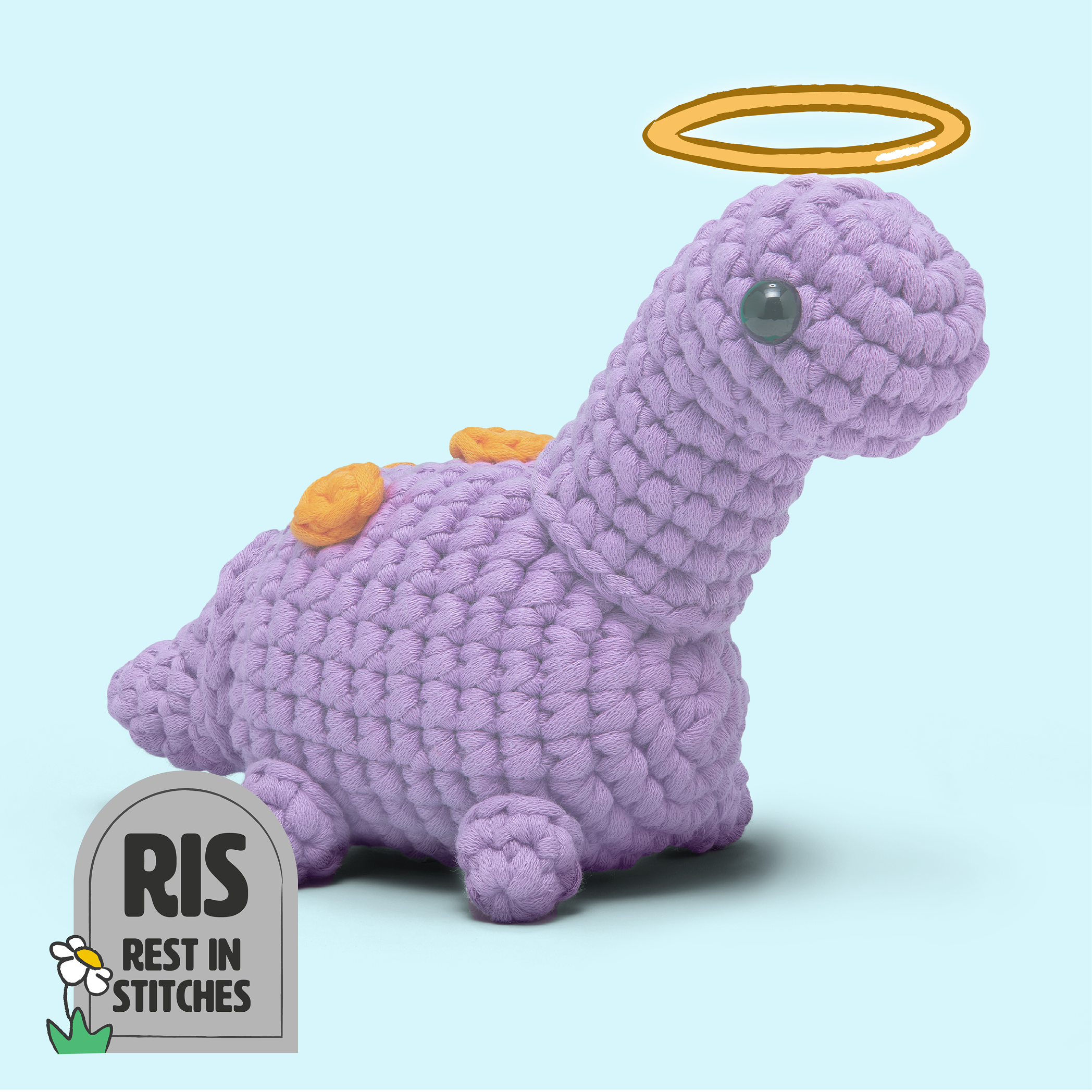 Wally the Brachiosaurus Crochet Kit - Simple Stitch Joy