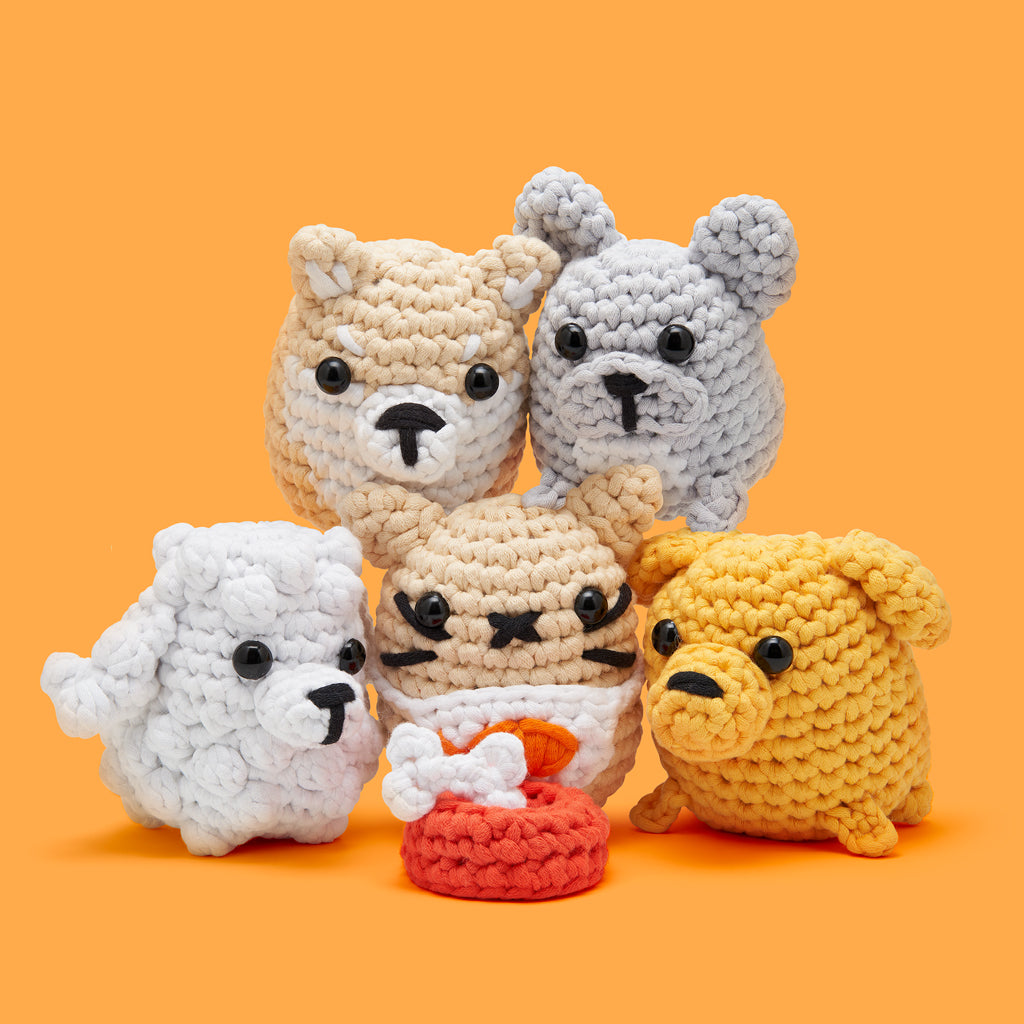 Get This Paw-ty Started Bundle - The Woobles Crochet Kits