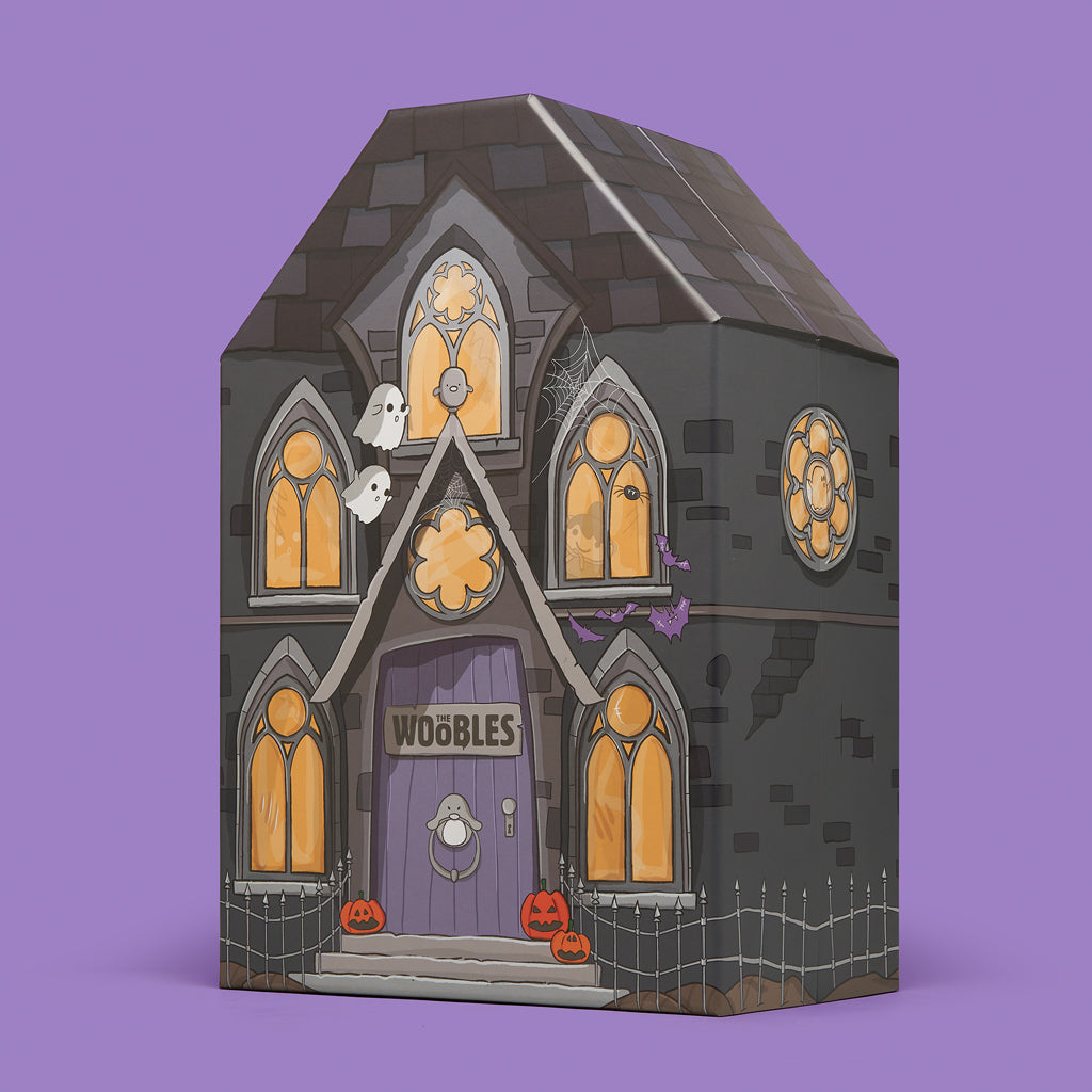 Eerie-sistibly Woobly Haunted House Box - DIY Crochet Fun