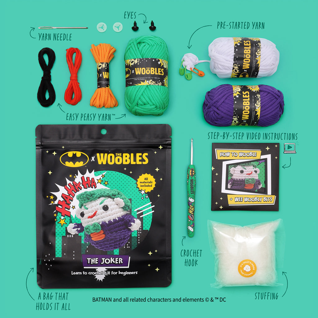 The Joker Crochet Kit - Start Your Stitch Story