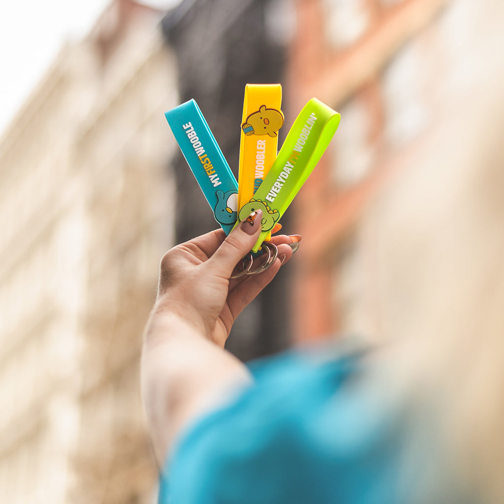 Key to Your Heart Keychains - Hook. Stitch. Wooble.