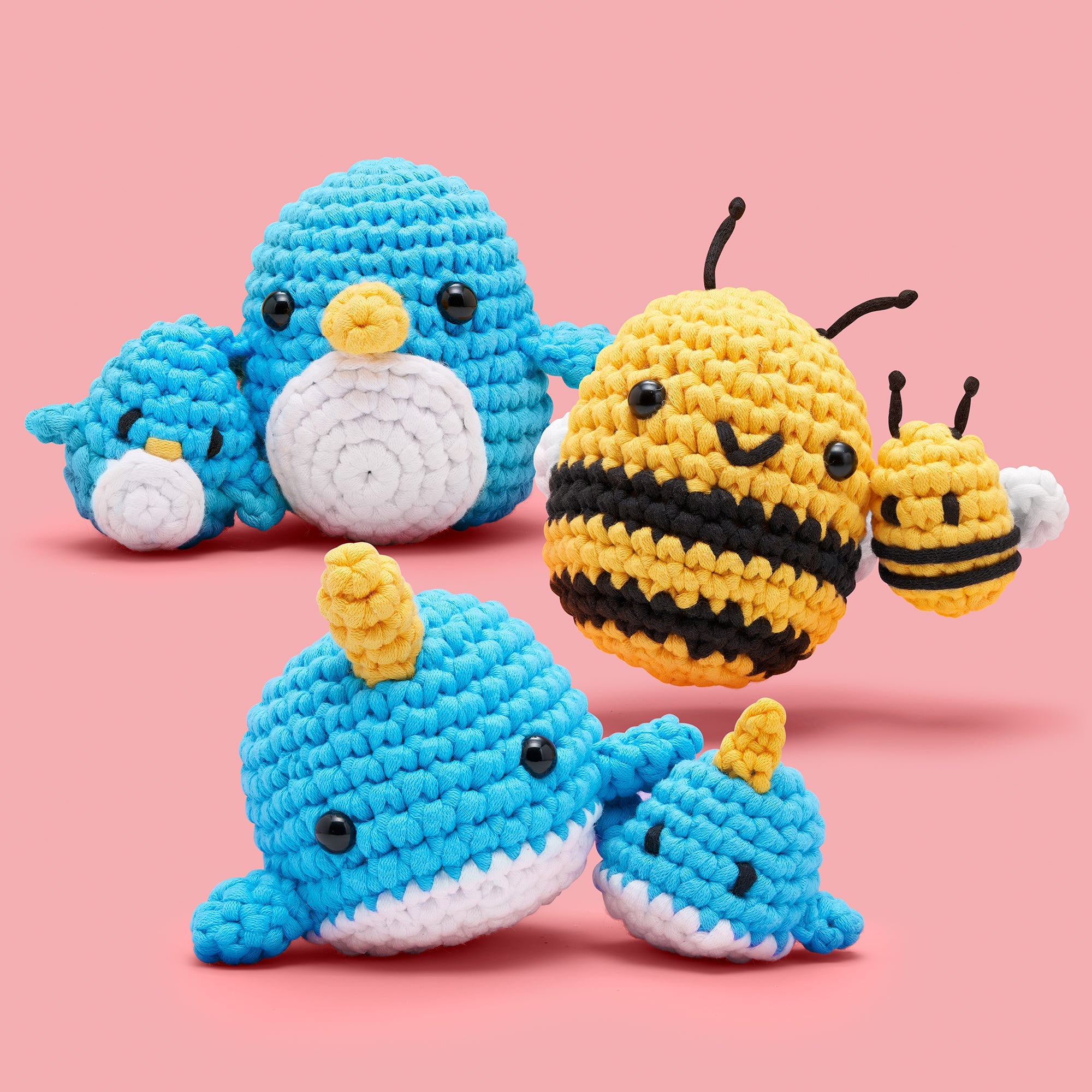 Mommy and Me Crochet All Day Bundle - Woobles with Yarn