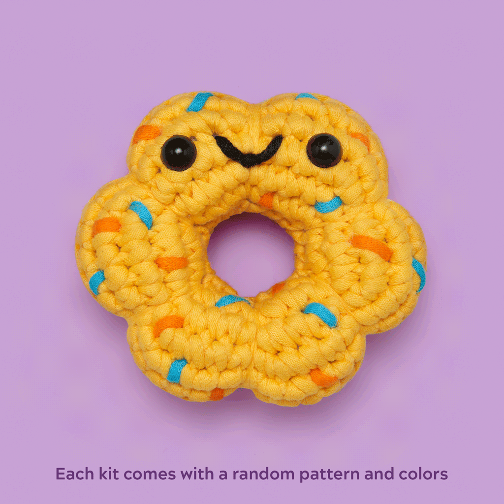 Mystery Donut III Crochet Kit - Yarn Craft Fun