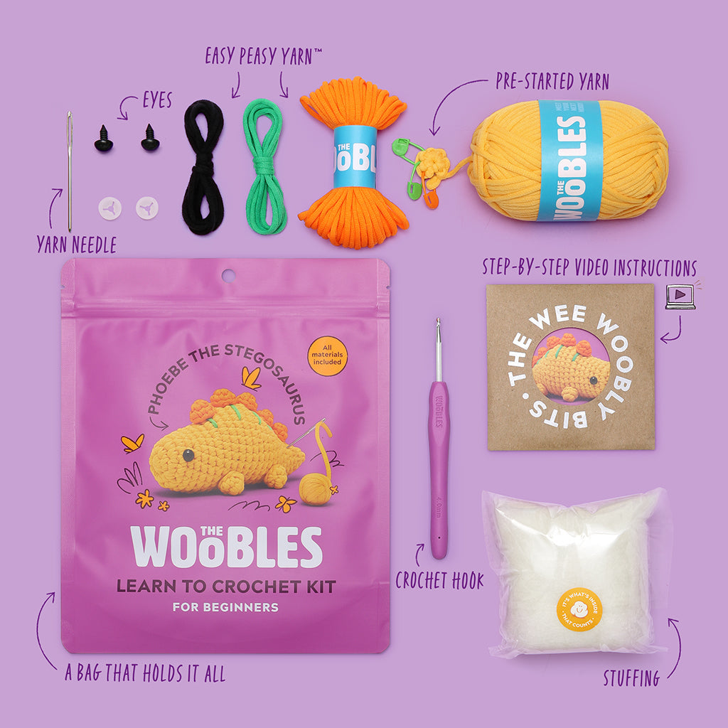 You Bet Jurassic-an Bundle - Your First Crochet