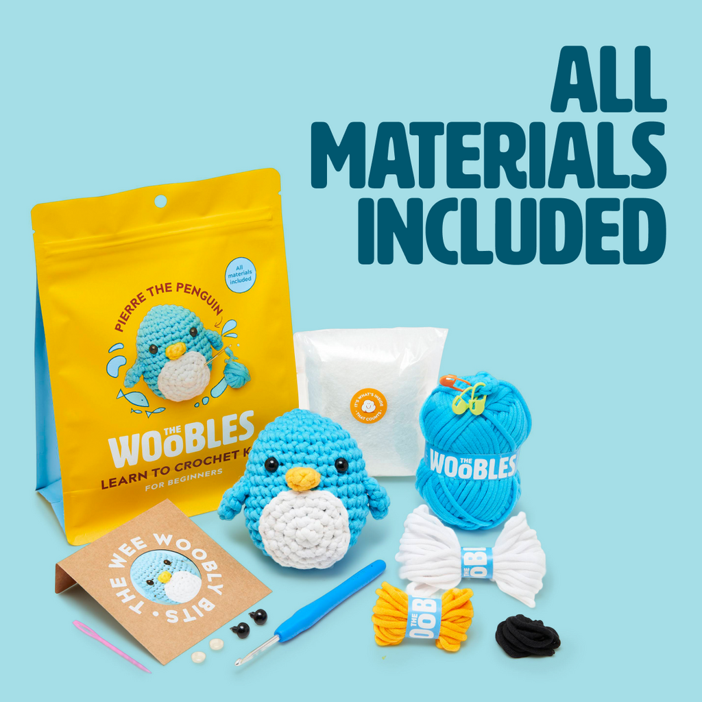 Pierre the Penguin Crochet Kit - Step-by-Step Crochet