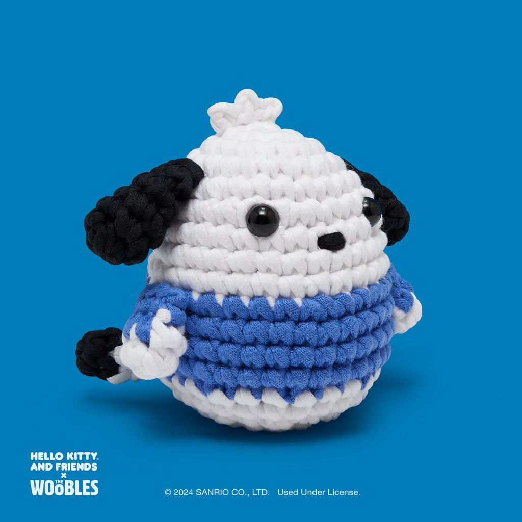 Pochacco™ Crochet Kit - A Wooble That Wows