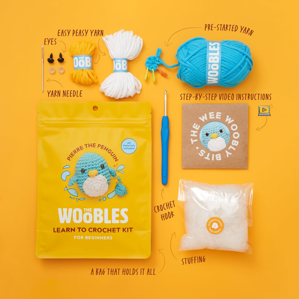 Mommy and Me Crochet All Day Bundle - Woobles with Yarn
