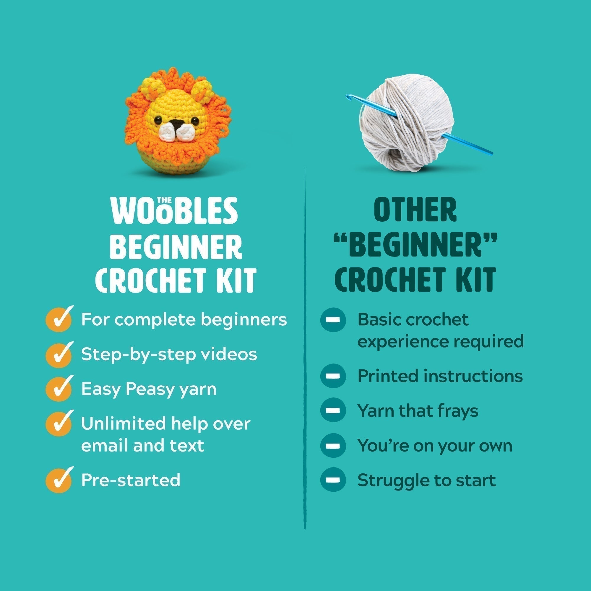 Albus Dumbledore™ Crochet Kit - Cute Crochet Projects