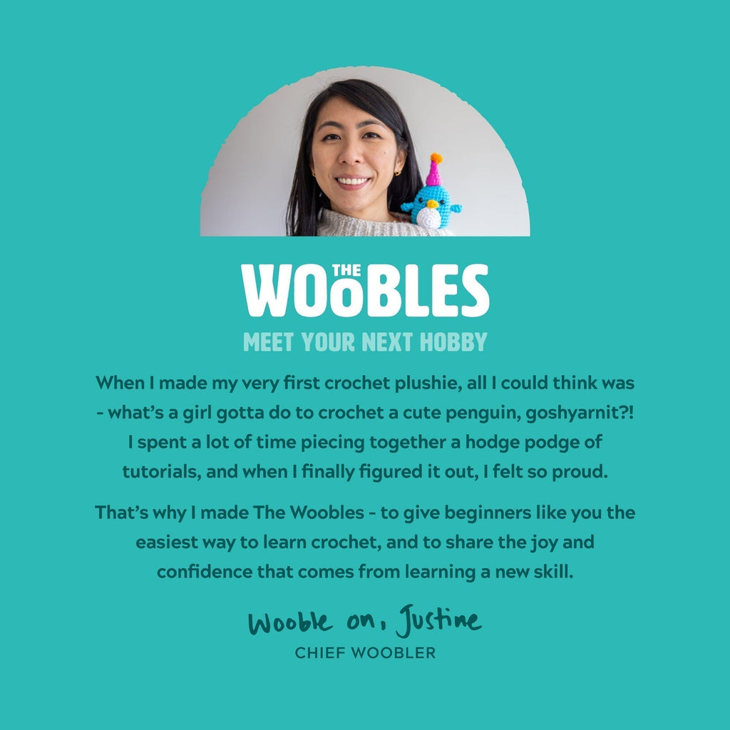 TURN-TO-WHITE Crochet Kit - Yarn. Hook. Fun.