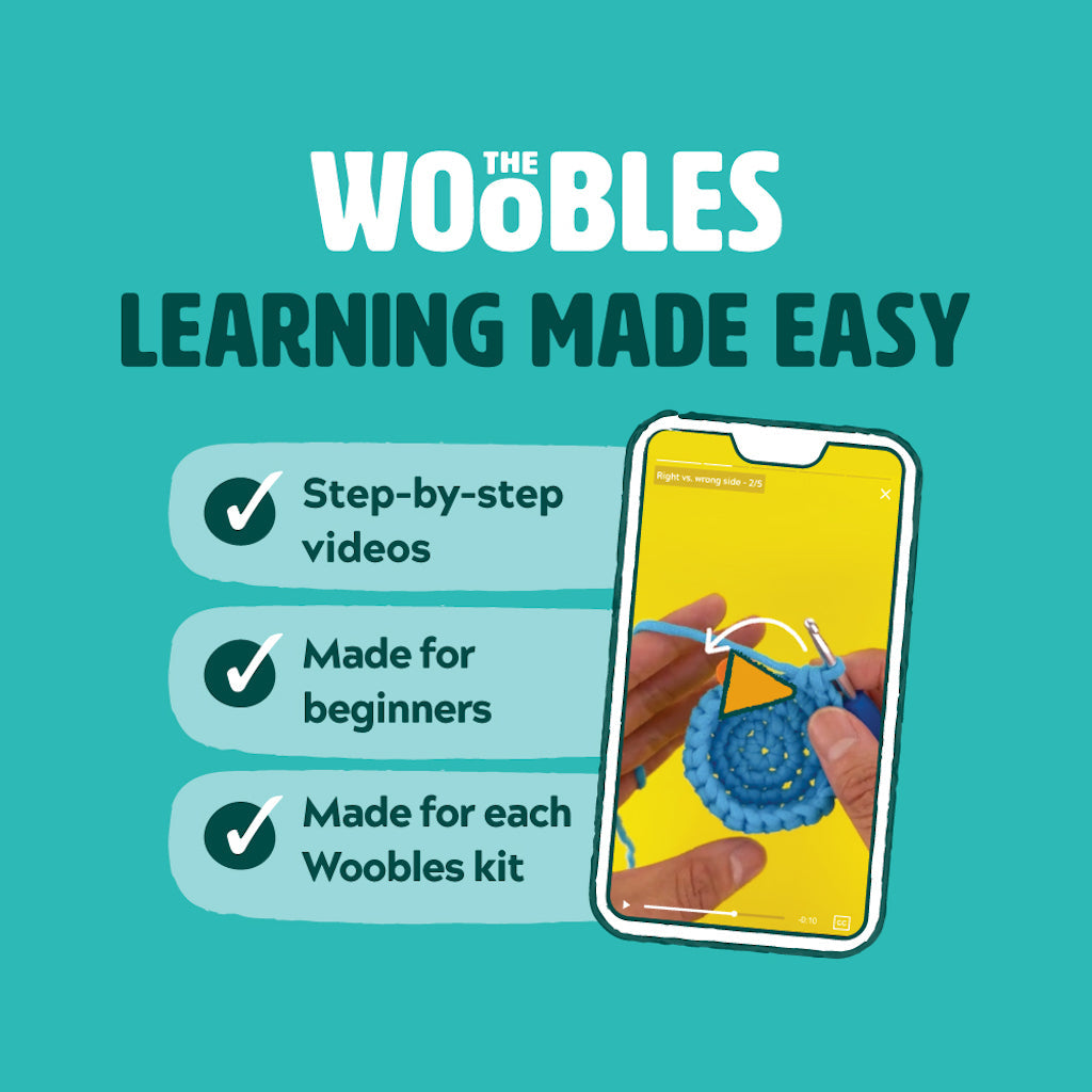 Max Crochet Kit - Wooble Small