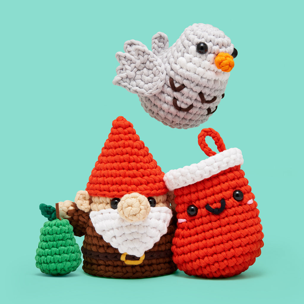 Wooble in a Pear Tree Bundle - Learn Cute Stitches