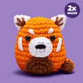 Soli the Red Panda Extra Squeezy Crochet Kit - Yarn Included