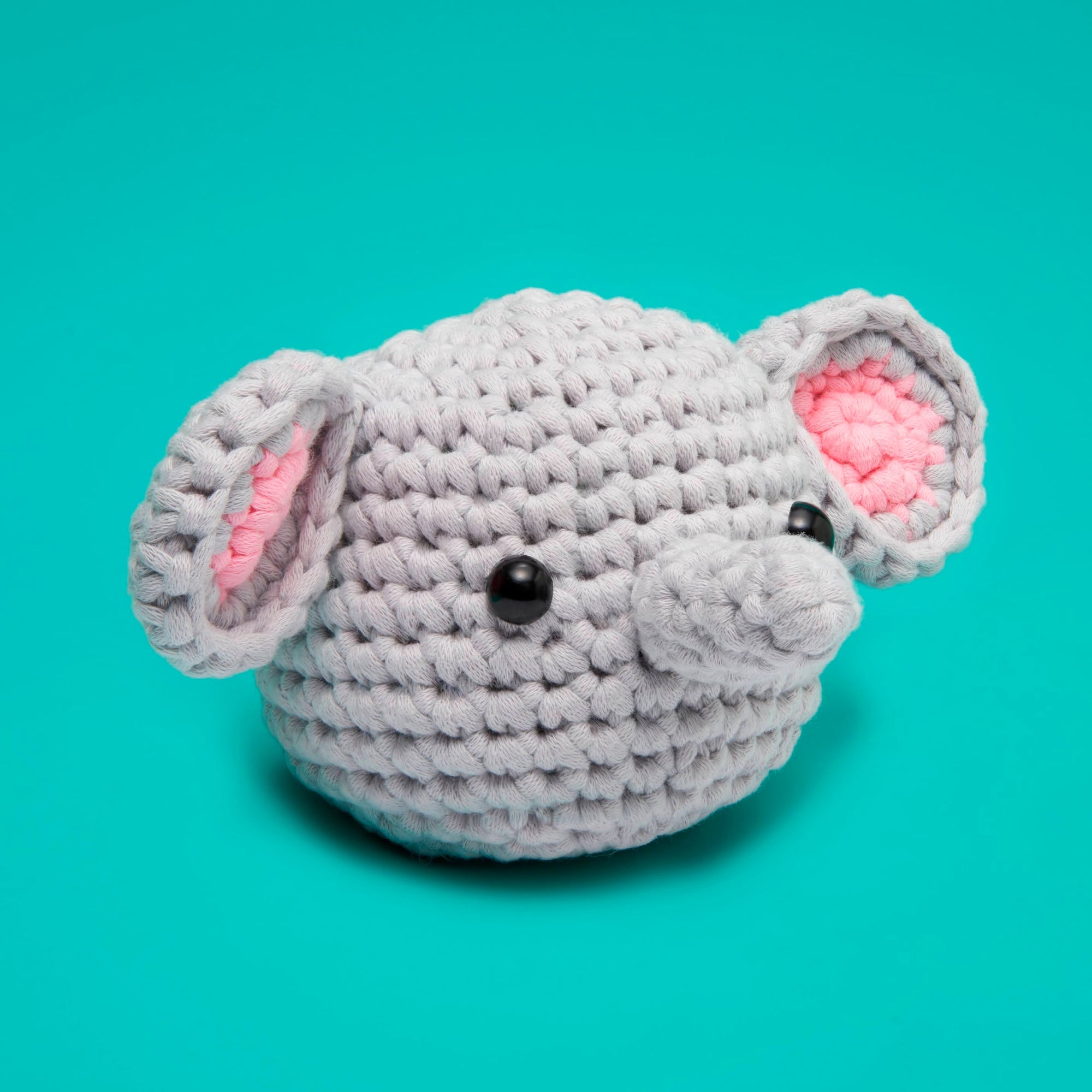 Bubbles the Elephant Crochet Kit - Starter Project Fun