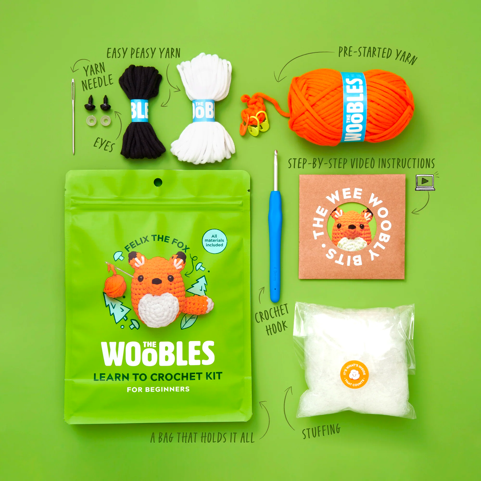 The Wooblehood of the Traveling Tails Bundle - Create at Home