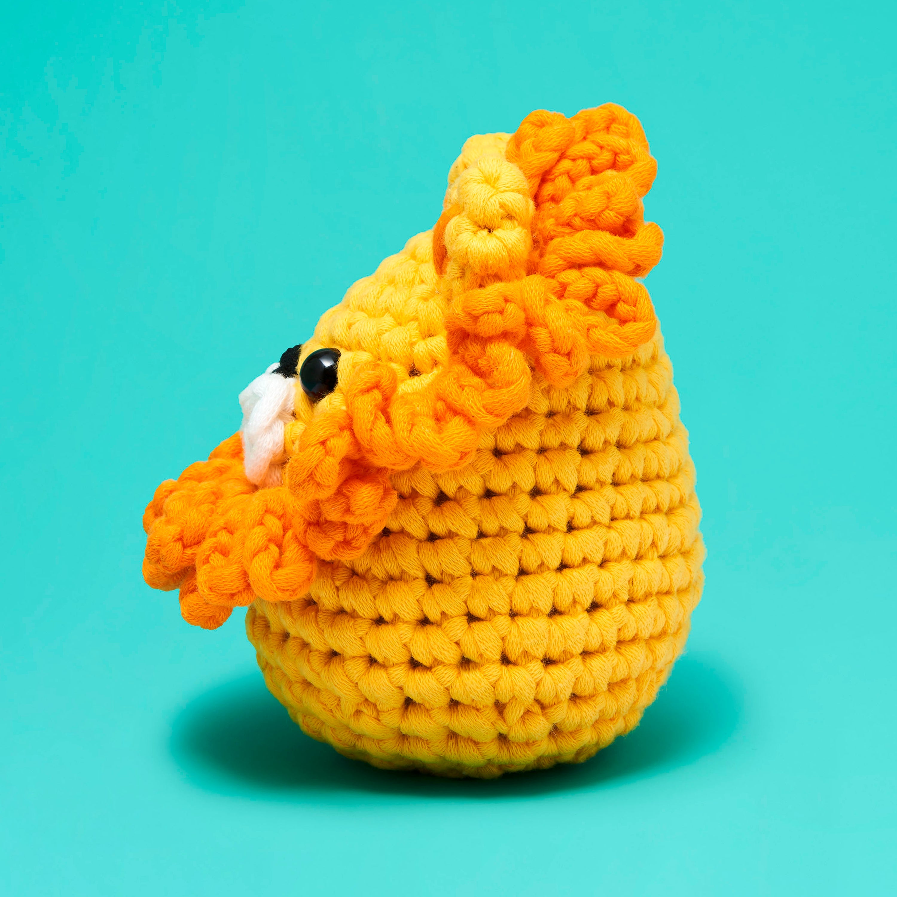 Sebastian the Lion Crochet Kit - First Crochet Project